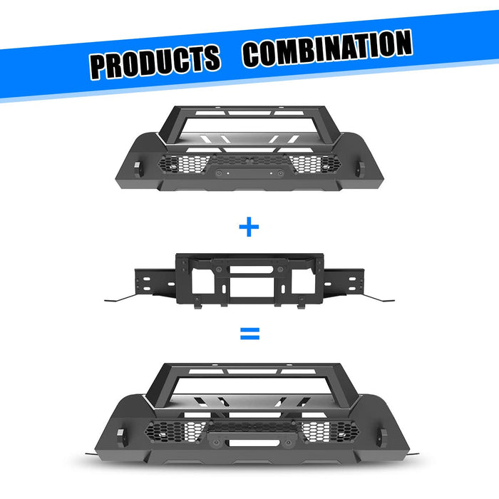 Wolfstorm Front Bumper Assembly Fits for 2012-2015 TOYOTA TACOMA
