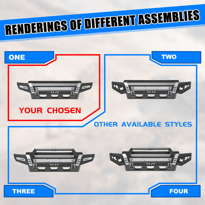 WOLFSTORM Front Bumper for 2017-2026 Ford F-250 F-350