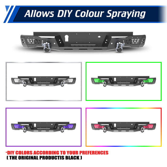 WOLFSTORM Rear Bumper for 2024-2026 Ford Ranger