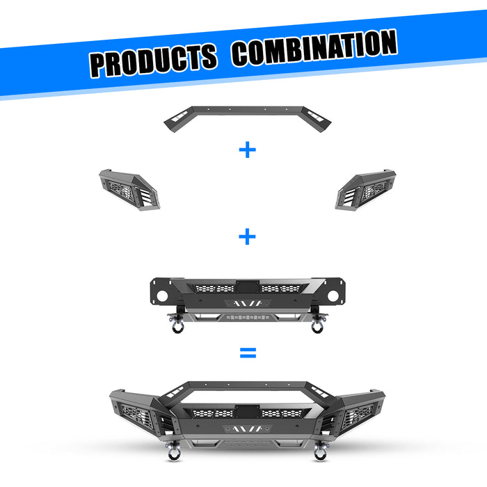 WOLFSTORM Front Bumper for 2025 Ram 1500