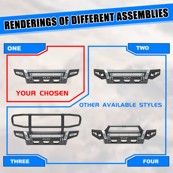 WOLFSTORM Front Bumper for 2017-2026 Ford F-250 F-350