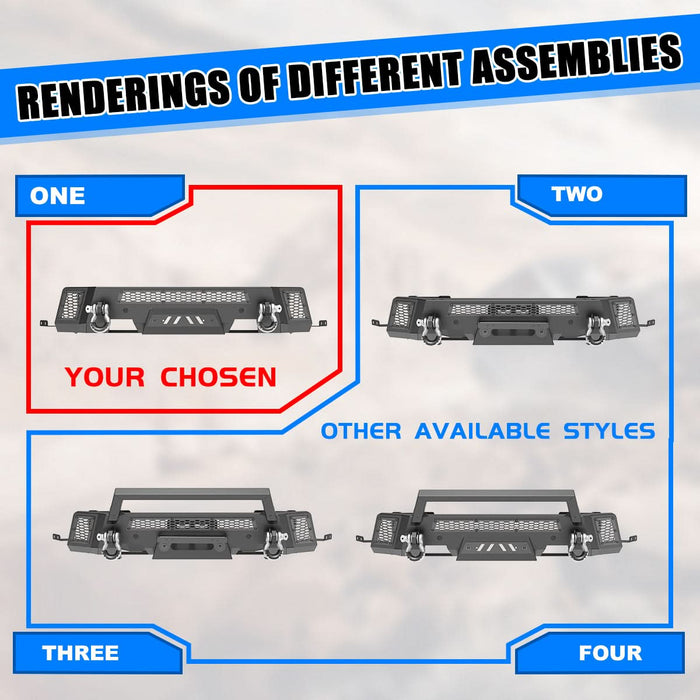 WOLFSTORM Front Bumper for 2019-2023 Ford Ranger