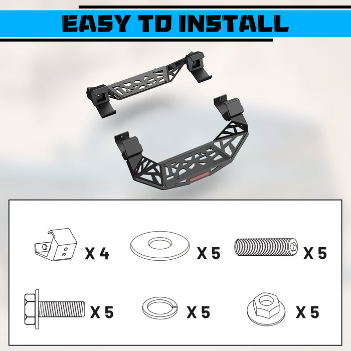 Escalones laterales WOLFSTORM para Ford Bronco 2021-2023