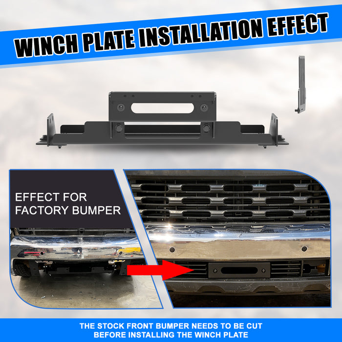 WOLFSTORM Front Bumper for 2020-2023 Chevy Silverado 2500/3500/2500 HD/3500 HD