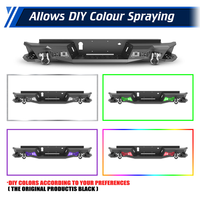 WOLFSTORM Rear Bumper for 2019-2023 Ford Ranger