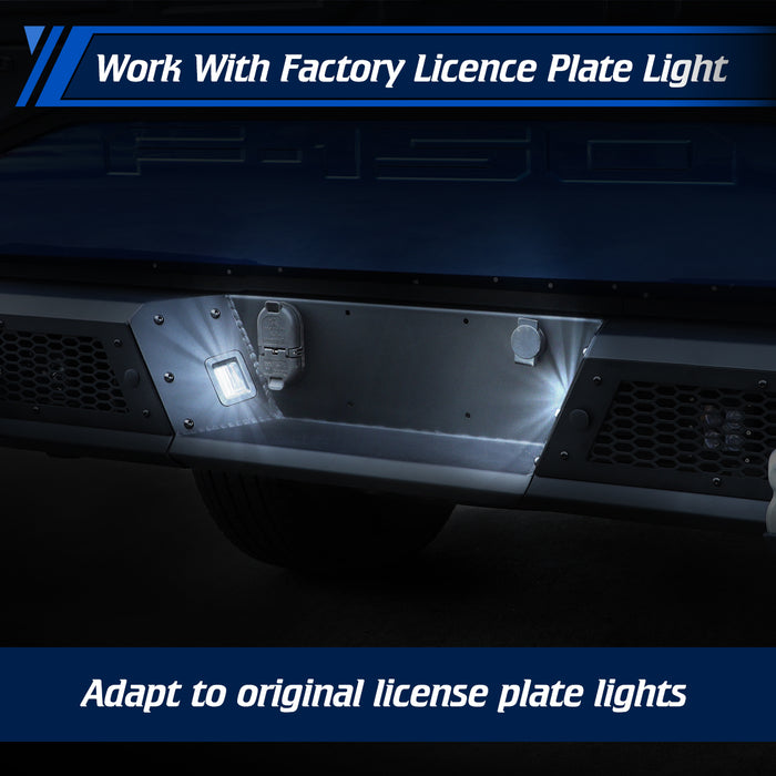 WOLFSTORM Rear Bumper For 2015-2020 Ford F-150 Pickup