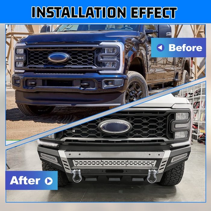 WOLFSTORM Front Bumper for 2017-2026 Ford F-250 F-350
