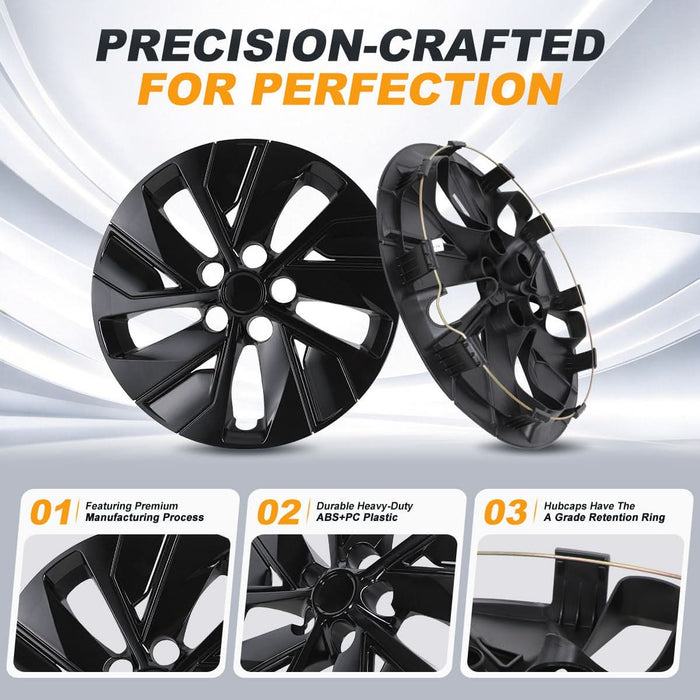 WOLFSTORM 16 Inch Hubcaps Wheel Cover Fit for 2019-2025 Nissan Altima