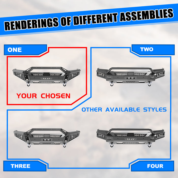 WOLFSTORM Front Bumper for 2025 Ram 1500