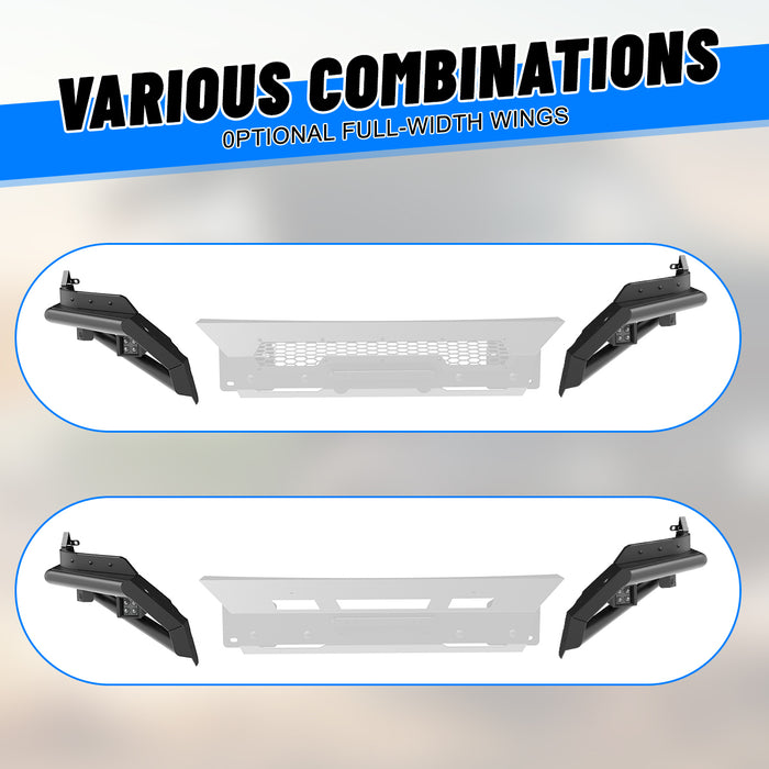 WOLFSTORM Pare-chocs avant pour camionnette tout-terrain Dodge RAM 1500 2013-2024