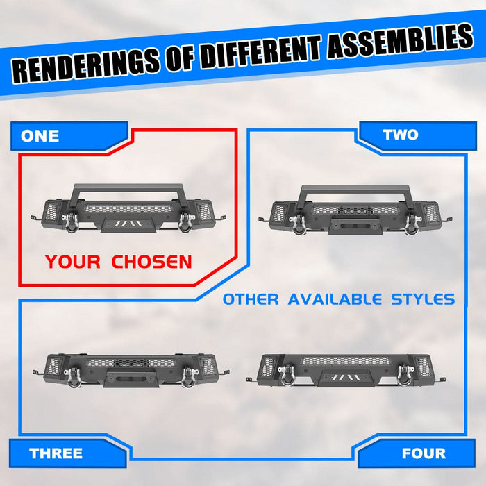 WOLFSTORM Front Bumper for 2019-2023 Ford Ranger