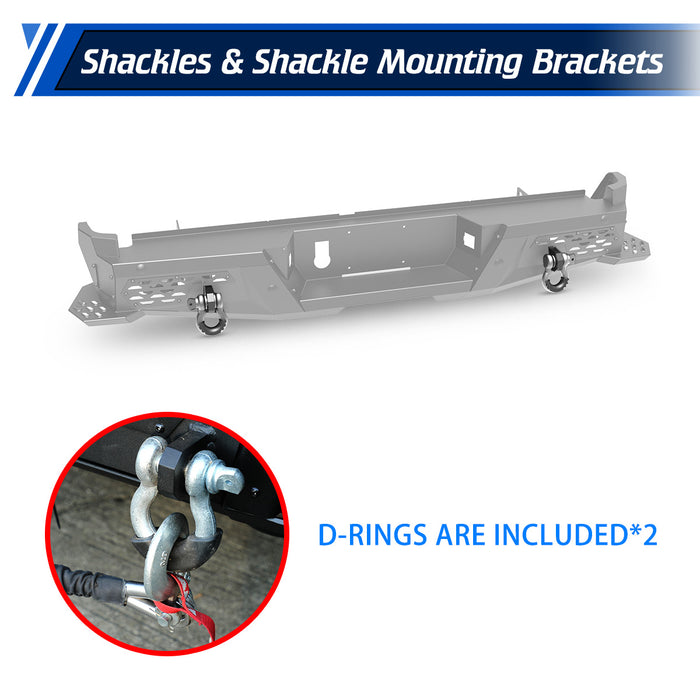 WOLFSTORM Rear Bumper for 2022-2026 Nissan Frontier