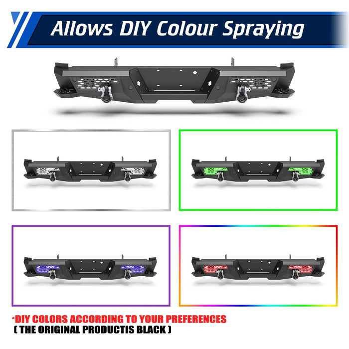 WOLFSTORM Rear Bumper for 1999-2016 FORD F-250/F-350