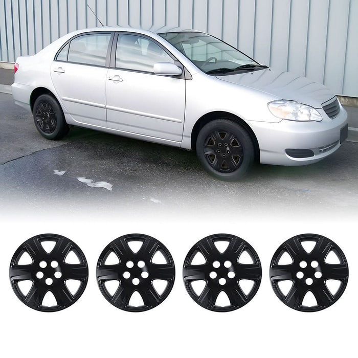 WOLFSTORM 4-Pack 16 Inch Universal Wheel Rim Cover Hubcaps