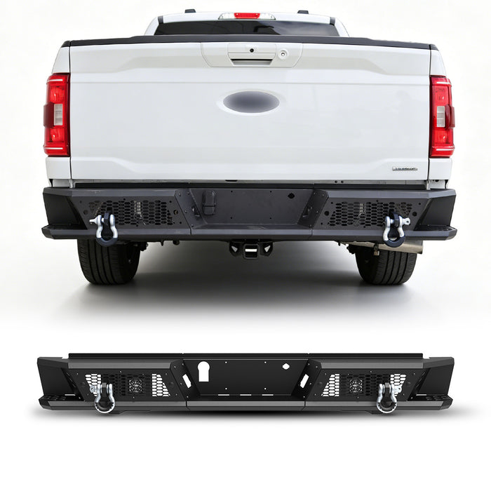 WOLFSTORM Rear Bumper for 2021-2023 Ford F-150 (Excluding Raptor)