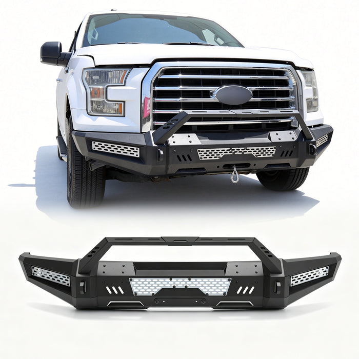 WOLFSTORM Offroad Front Bumper For Ford F-150 2015-2017(Excluding Raptor)