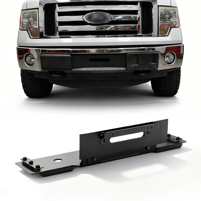 Wolfstorm Winch Plate Assembly Fits for 2009-2014 Ford F-150