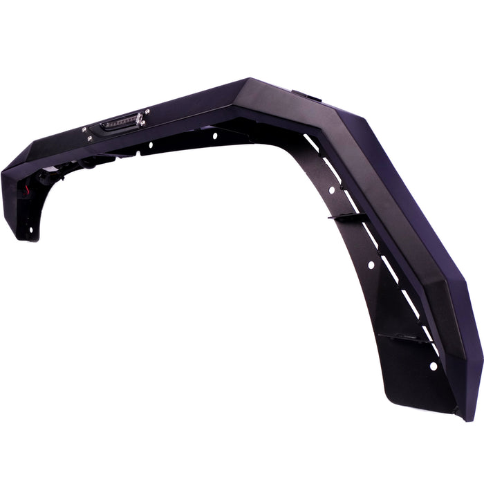 Fender Flares for 2008-2017 Jeep Wrangler JK with LED Sequential Turn Lights