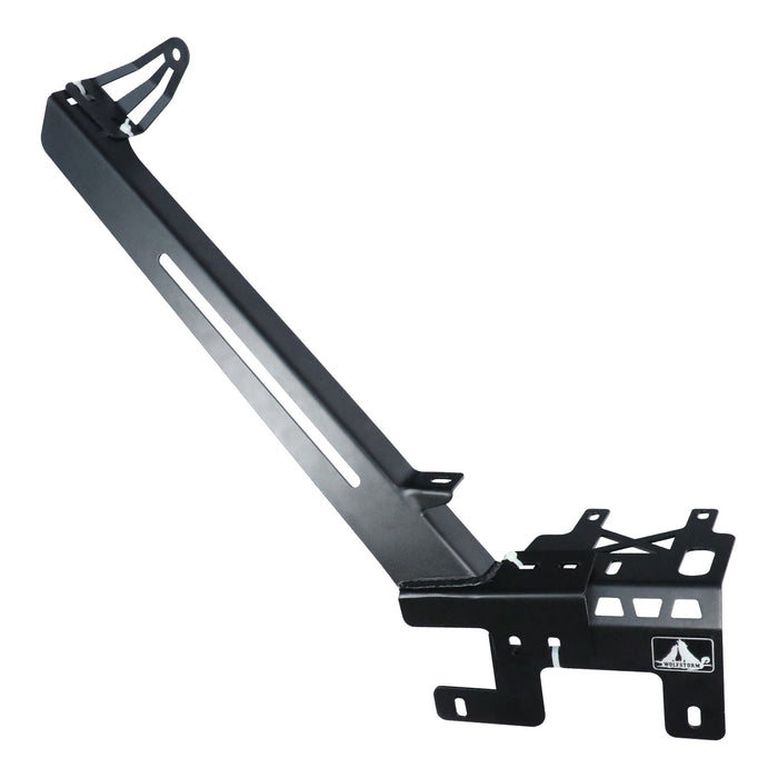 A-Pillar LED Lights Bar Mounting Brackets for Jeep Wrangler JL/JLU and Jeep Gladiator JT