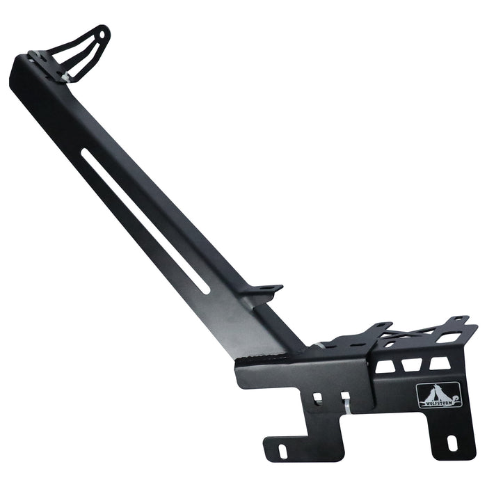 A-Pillar LED Lights Bar Mounting Brackets for Jeep Wrangler JL/JLU and Jeep Gladiator JT