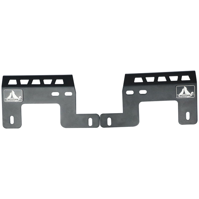 A-Pillar LED Lights Bar Mounting Brackets for Jeep Wrangler JL/JLU and Jeep Gladiator JT
