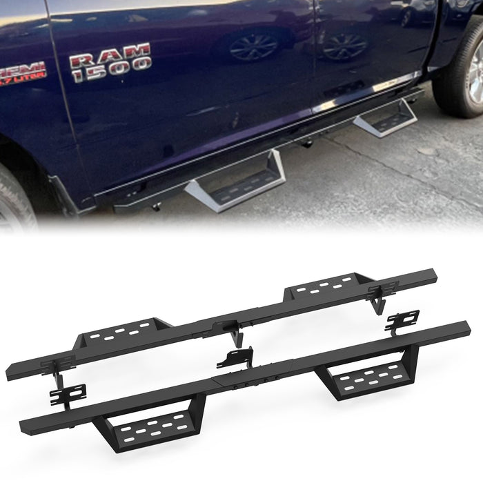 Marchepieds latéraux WOLFSTORM pour RAM 1500 Crew Cab 4 portes 2019-2023 SEULEMENT