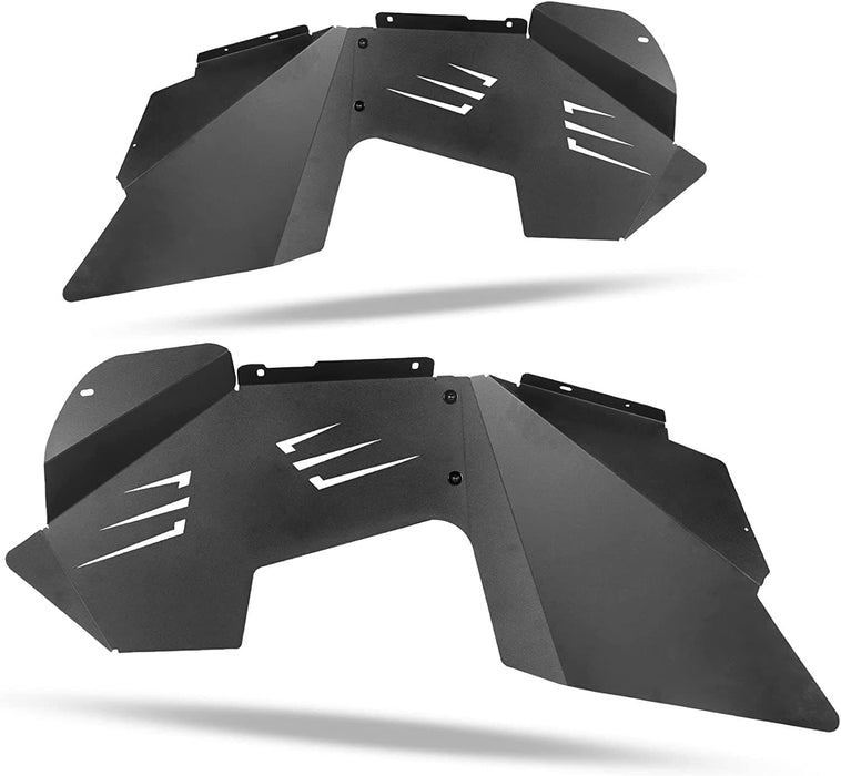 HAWKLEY Protectores interiores contra salpicaduras para Jeep Wrangler 2008-2017 JK/JKU