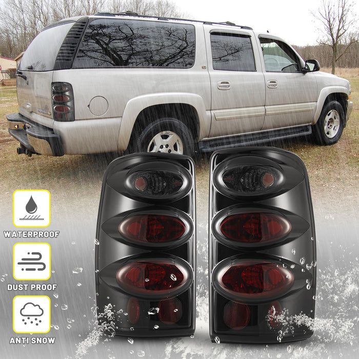 WOLFSTORM Tail Light Assembly Compatible for 2000-2006 Chevy Suburban, Chevy Tahoe, and GMC Yukon