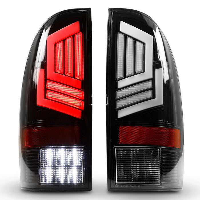 WOLFSTORM Feu arrière LED pour Toyota Tacoma 2005-2015, clignotant séquentiel et DRL