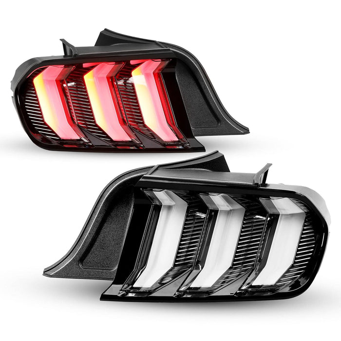 WOLFSTORM LED Taillights fit for 2015-2017 Ford Mustang/shelby GT 350 & 2018-2020 Ford Mustang/shelby GT 350/shelby GT 500
