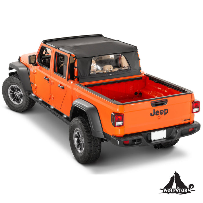 Marchepieds latéraux WOLFSTORM pour Jeep Gladiator JT 4 portes