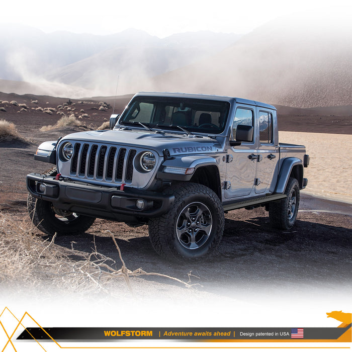 Side Step, Running Board, Nerf Bars for 2019-2024 Jeep Gladiator JT (4 Door ONLY)
