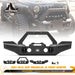 Front Bumper for 2007-2018 Jeep Wrangler JL/JKU with Winch Plate and Fog Light Housing - WOLFSTORM 