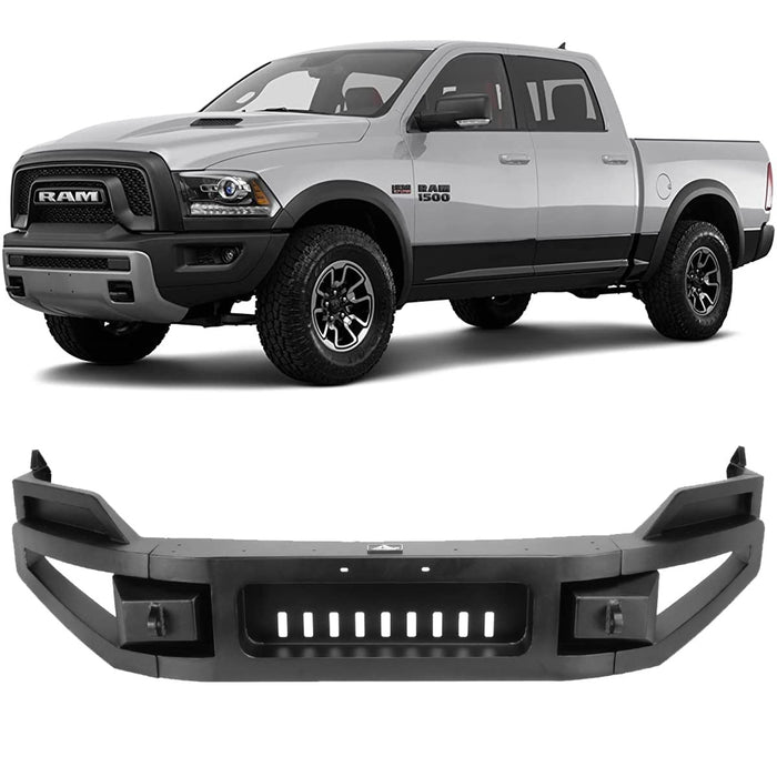 WOLFSTORM Front Bumper Replacement for 2009-2018 Dodge RAM 1500 - WOLFSTORM 
