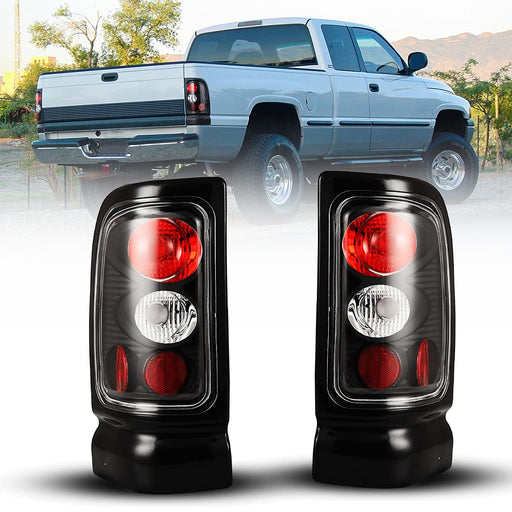 WOLFSTORM Tail Lights Assembly for 1994-2002 Dodge Ram Pickup Trucks - WOLFSTORM 