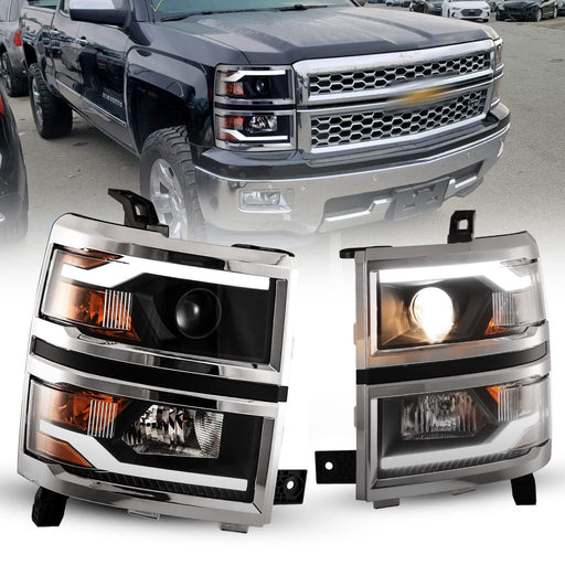 WOLFSTORM Headlight for 2014-2015 Chevy Silverado 1500 - WOLFSTORM 