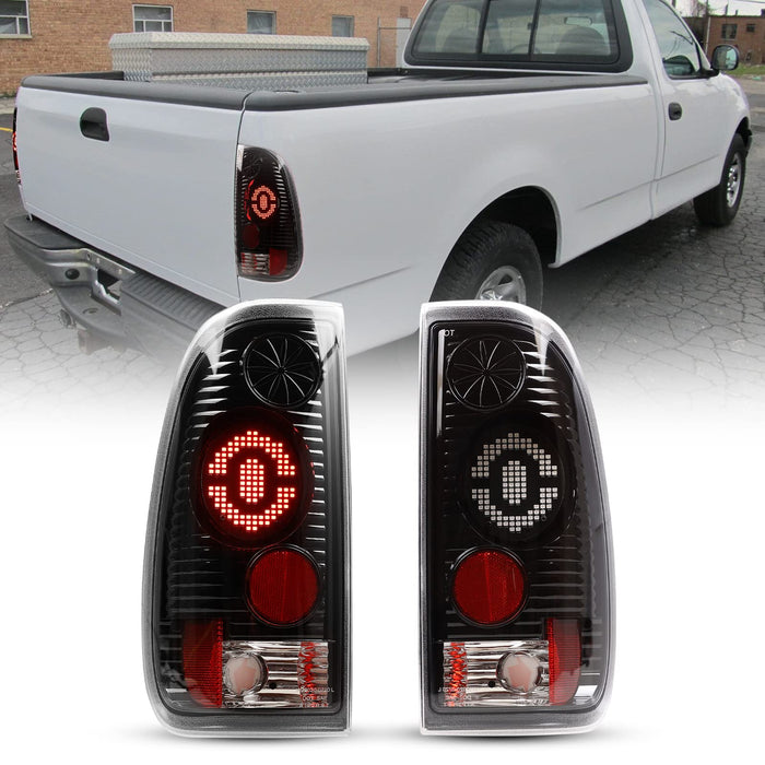 WOLFSTORM LED Tail Lights Compatible with 1997-2003 Ford F-150 & 1999-2007 Ford Superduty F-250 F-350 - WOLFSTORM 