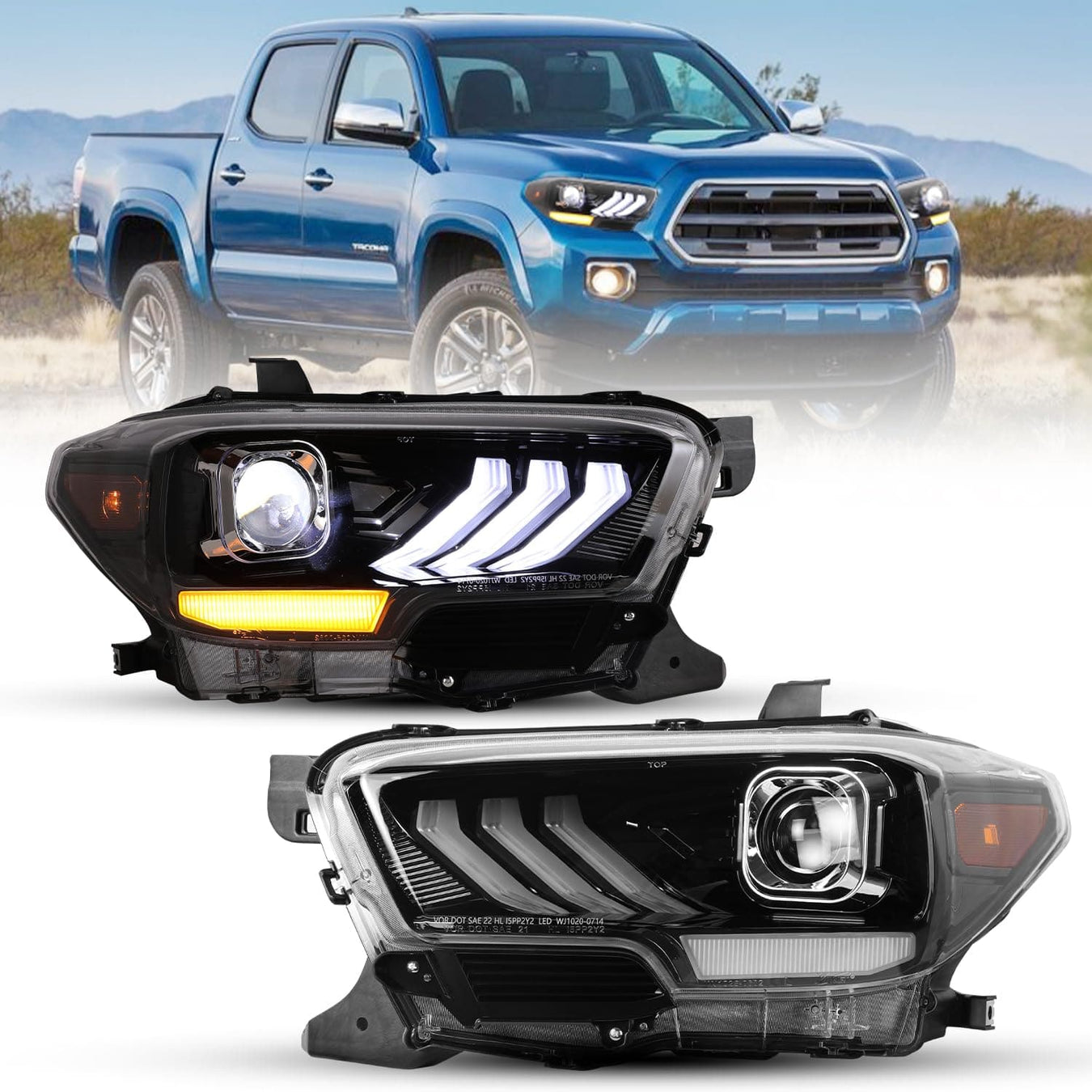 Toyota Tacoma - Faros