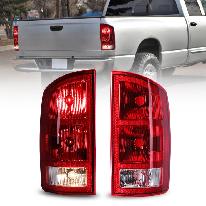 WOLFSTORM OEM Tail Lights Assembly for 2002-2006 Dodge Ram 1500 2500 3500 - WOLFSTORM