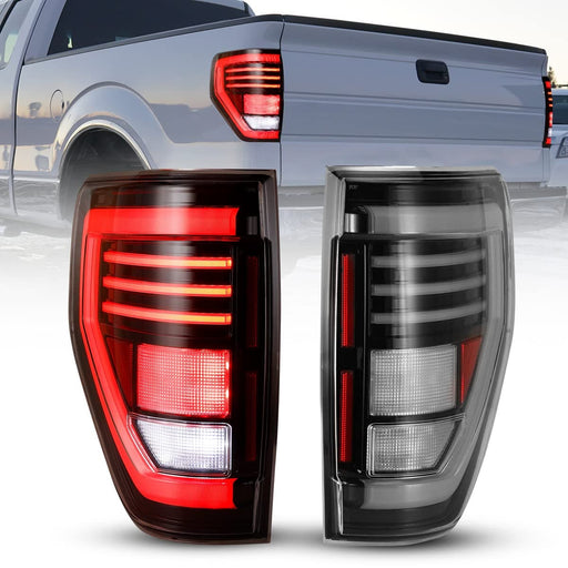 WOLFSTORM LED Sequential Taillights Assembly for 2009-2014 Ford F-150 - WOLFSTORM 