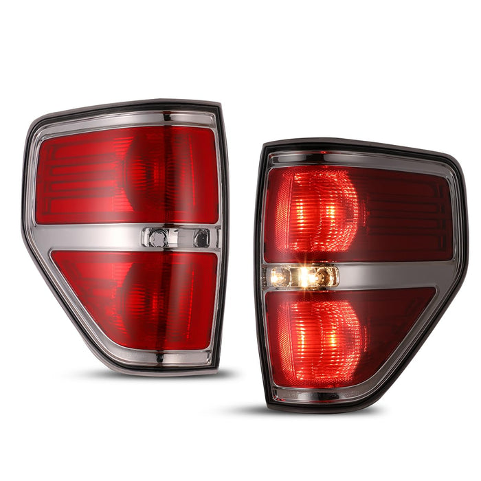 WOLFSTORM Ford Tail Lights Assembly for 2009-2014 Ford F-150 Styleside Model