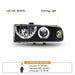 WOLFSTORM Headlight Assembly Fit for 1998-2004 Chevy S10 Blazer - WOLFSTORM 