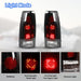 WOLFSTORM LED Tail Lights Compatible with 1988-1999 Chevy C/K 1500/2500/3500 and GMC C/K/Suburban - WOLFSTORM 