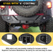 WOLFSTORM Rear Bumper for 2007-2018 Jeep Wrangler JK & JKU - WOLFSTORM 