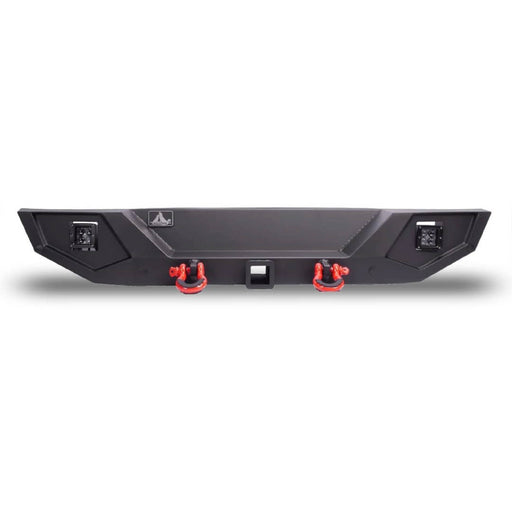 WOLFSTORM Rear Bumper for 2007-2018 Jeep Wrangler JK & JKU - WOLFSTORM 