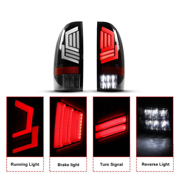 WOLFSTORM LED Tail Light Compatible with 2005-2015 Toyota Tacoma - WOLFSTORM 
