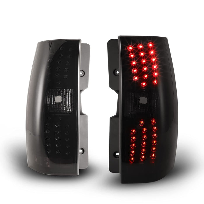 WOLFSTORM LED Tail Light Assembly Compatible with 2007-2014 Chevy Suburban/Tahoe - WOLFSTORM 