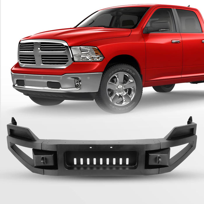 WOLFSTORM Front Bumper Replacement for 2009-2018 Dodge RAM 1500 - WOLFSTORM 