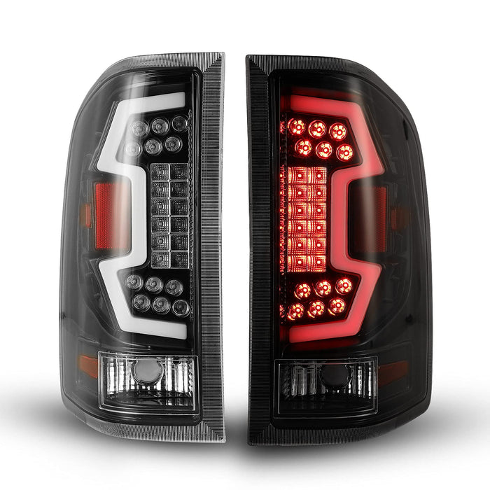WOLFSTORM LED Tail Lights Fit for 2007-2013 Chevy Silverado 1500 and 2007-2014 GMC Sierra, 07-14 Chevy Silverado 2500HD/3500HD Tail Lights
