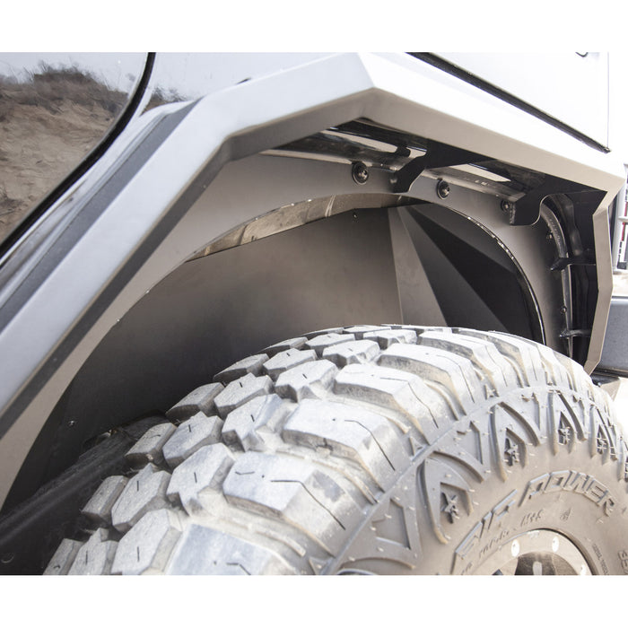 Doublures de garde-boue intérieures pour Jeep Wrangler JK/JKU 2007-2018 